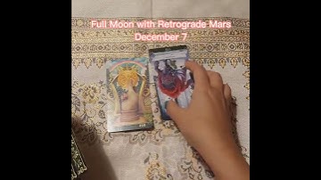 What you can expect from the fullmoon on December 7,2022? #tarotreading #fullmoon #december7