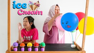Drama Bantu Ibu Jualan Ice Cream Dan Balon Buat Beli Mainan