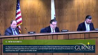 Gurnee Regular Village Board Meeting - April 20, 2026