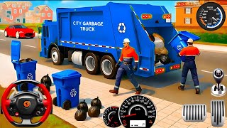 🚛😱Garbage Trash Truck Simulator 3D | Real City Garbage Dumper Gameplay 2025  screenshot 3