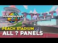 Mario Kart World Peach Stadium All Panel Locations Mario Kart World Peach Stadium All Panel Locations