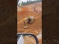 Excavator slope operation process- Good tools and machinery make work easy