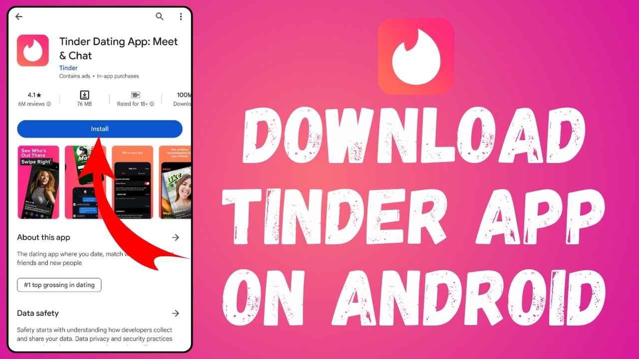 How to Download Tinder App on Android (2024) | Install Tinder App on ...