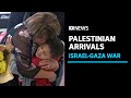 Dozens of Palestinians fleeing Gaza arrive at Sydney Airport after being granted visas | ABC News