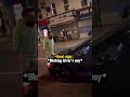 Road Rager Hits Car's Side Mirror