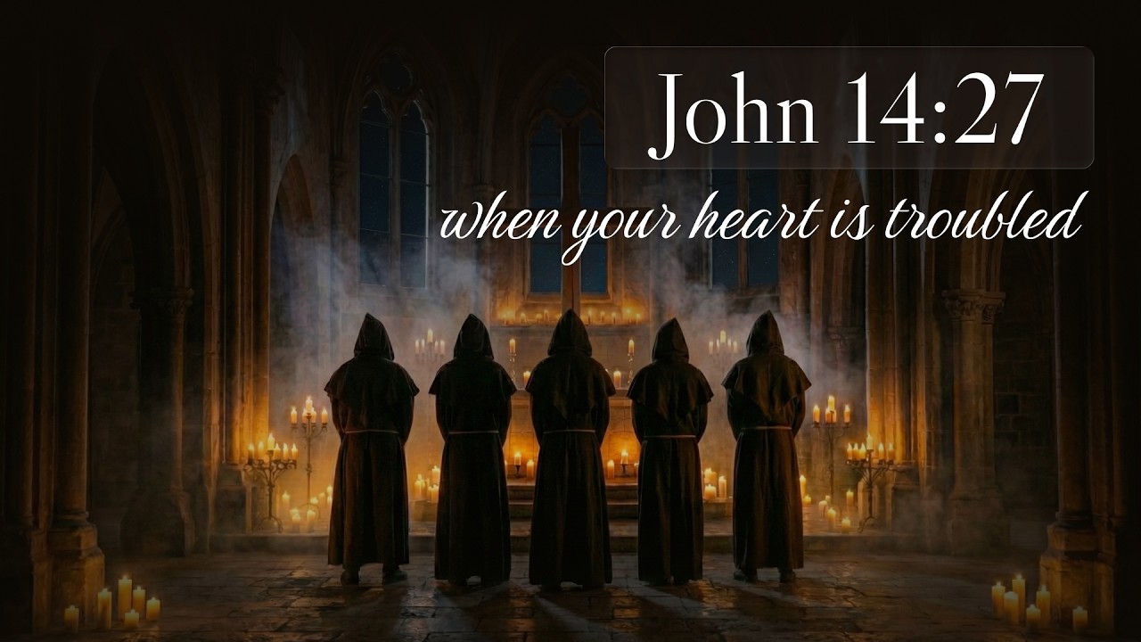Sacred Gregorian Chant for Prayer | John 14:27 (No Ads)