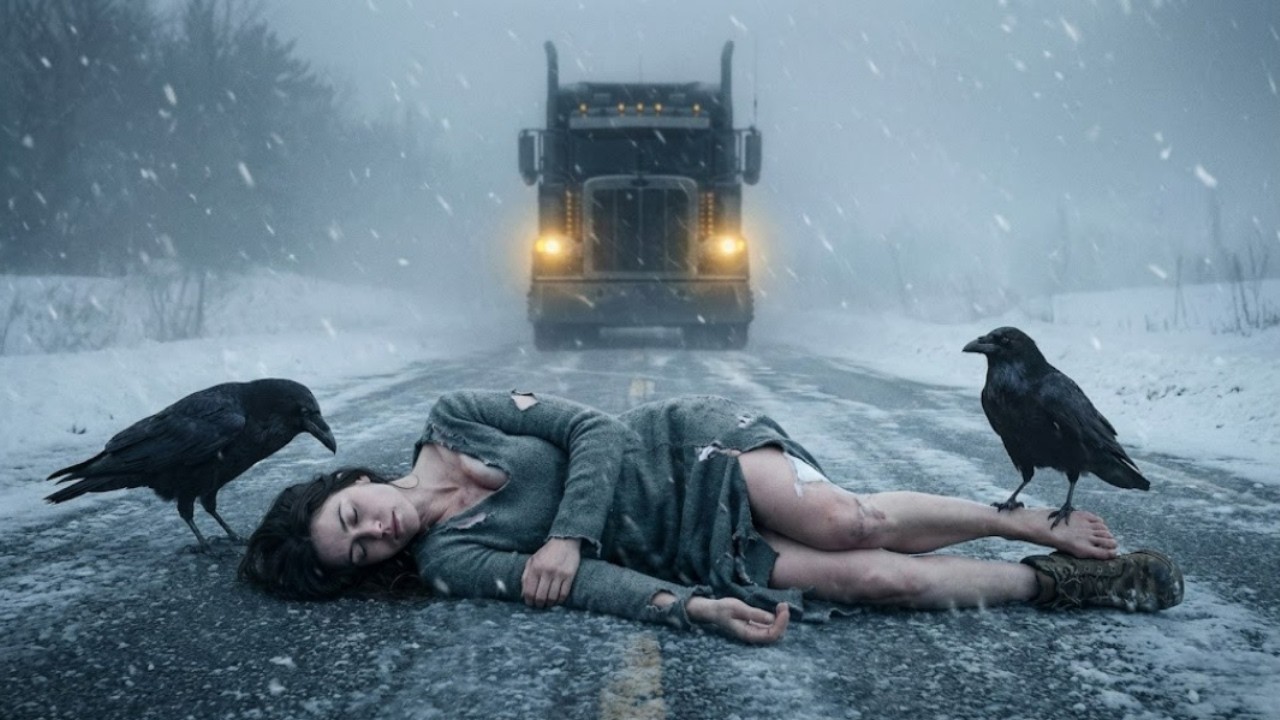 Она лежала без сознания, на грани смерти — пока дальнобойщик не оказался рядом!