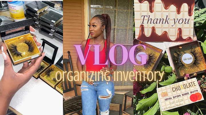 Entrepreneur Vlog: organize with me  | Shanta Mariee