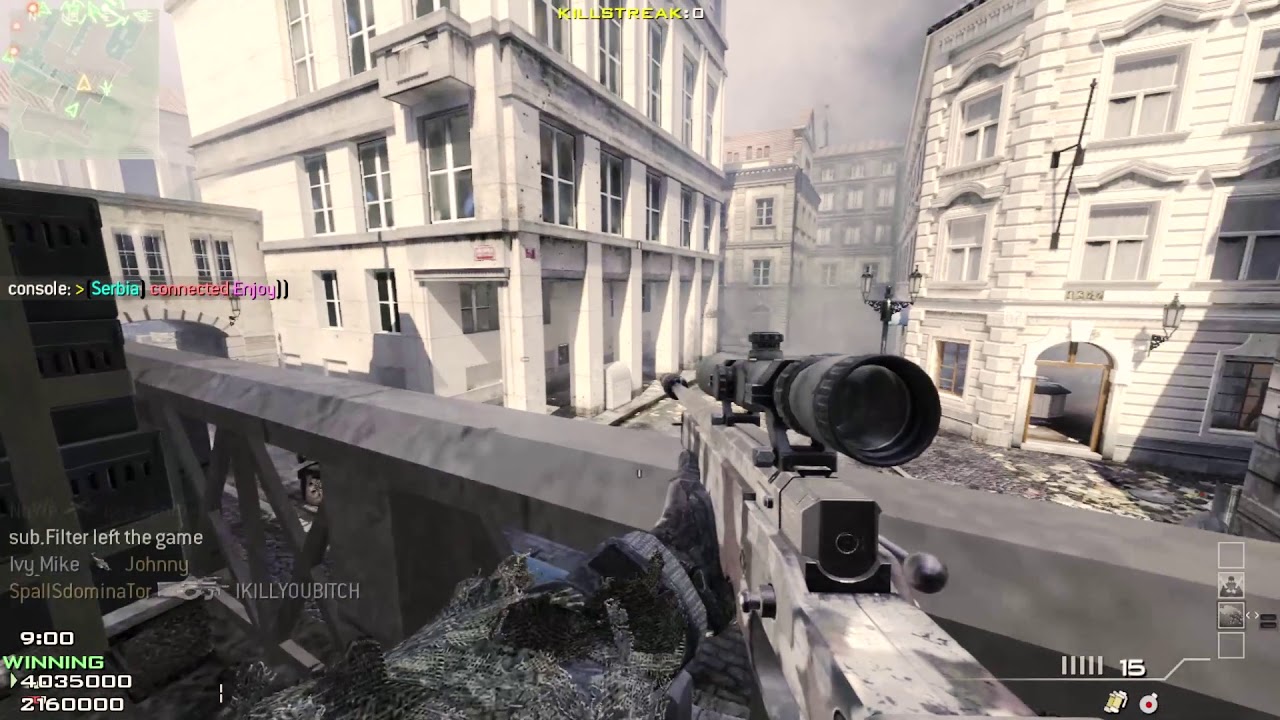L118 Sniping - COD:MW3 - YouTube