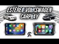 Instalación Estéreo Pantalla CarPlay Volkswagen Bora Jetta Vento Golf Passat