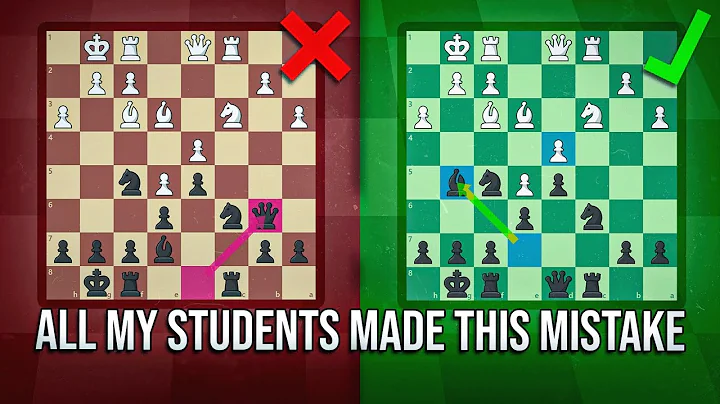 This Caro-Kann mistake is made in all rating range...