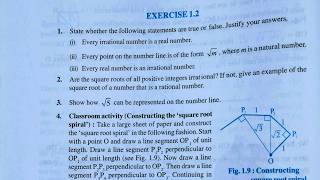 Class 9th maths l Exercise 1.2 l Number system l Chapter 1 l Ncert l Ex 1.2 Q1 to Q4  l  Maths