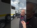 馬用トレーラーの車検整備