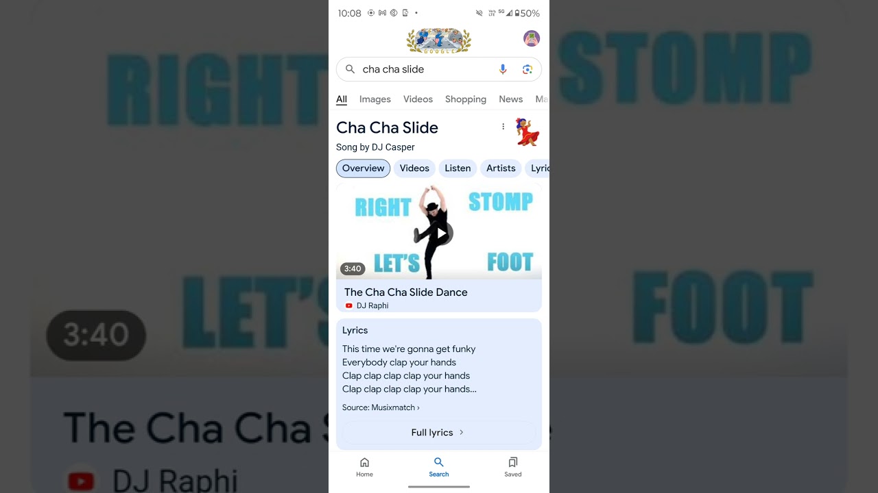 cha cha slide on Google plse search it on Google 🥰🥰🥰