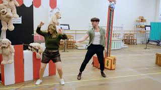 Sara Chase and Max Clayton Rehearse "Enjoy the Ride" | SCHMIGADOON!