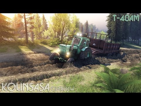 Trailer for tractor T-AM