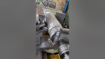 Crankshaft  machining by lathe machine #ASMR#shorts