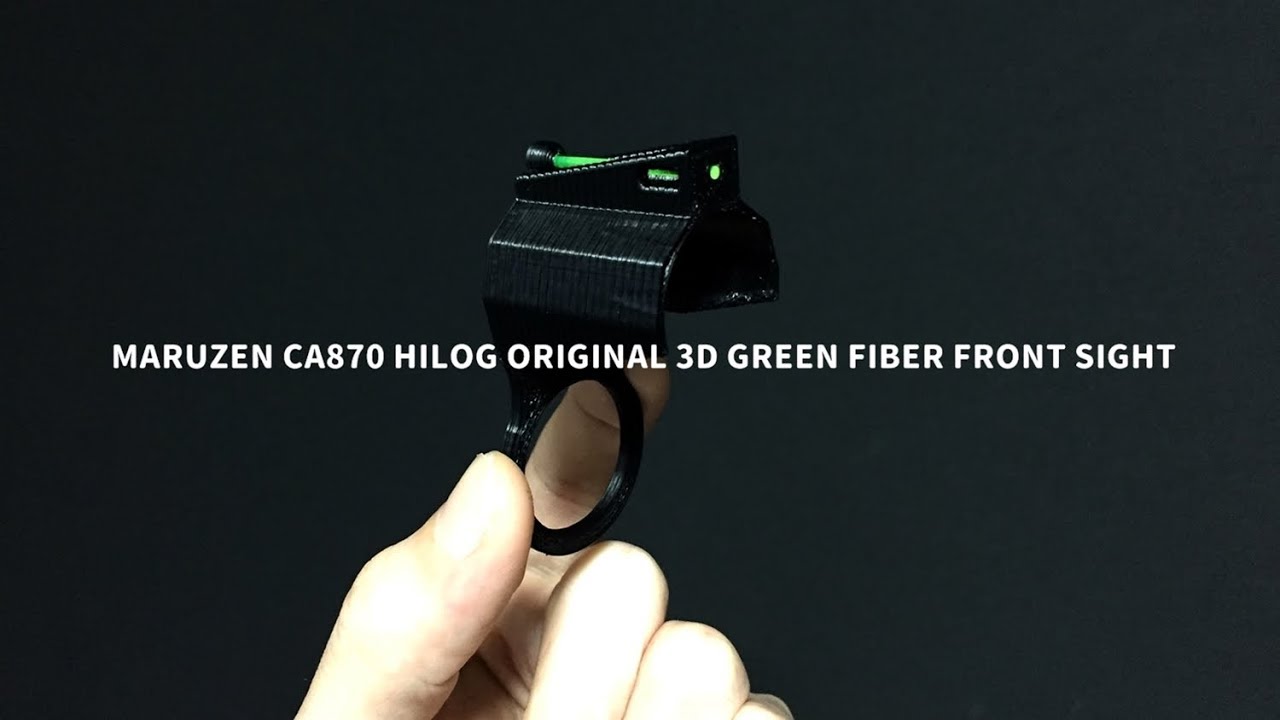 MARUZEN CA870 FIBER FRONT SIGHT HILOG ORIGINAL 3D 集光 ファイバー