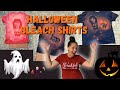 DIY Halloween Bleach shirts