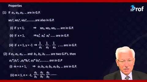 Properties of Geometric Progression Part 1 | IIT JEE Maths
