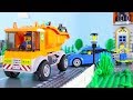 LEGO City Garbage Truck Fail STOP MOTION LEGO City Garbage Dump Site | LEGO City | Billy Bricks