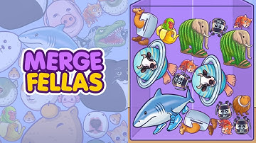 BRAINROT: MERGE FELLAS Compilation I Suika Game Gameplay Walkthrough Reaching Max Level! Part2