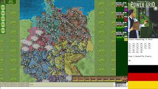 Power Grid - Germany 4-Player Game (Aqua-Brown-Yellow-Blue), psteinx/funkdoc/num3n/dsscott
Another 4er with Stein, another great performance from him! THIS is how you handle the 20, kids...
Started with Stein being given a 22 drop he shouldnt have had, but he realized that made it easier for him to use the 20 compared to others. With a good early green plant you can stay low in the turn order for a couple turns until you build up the money to build to 5-6 cities and get the most out of the 20.
Even then youd like another plant to use during Step 1 instead of the 20, and Stein saw the opportunity with 16 + 22. That left him with no need for coal at all until Step 2. You can also achieve this with an efficient 4-capacity plant.
Meanwhile dsscott bought 31 early and did well managing that too. They just couldnt get another plant to use in place of 31 during Step 1, so they lost out in the money battle to Stein.
The endgame was quite interesting, though, with the top two players both ending up at 15 capacity. Scott had already built to 15 cities, and their plant tiebreaker meant Stein could build to 15 and stay below Scott in the turn order. Between that and the fact that Stein bought a ton of extra coal, Scott decided to end the game right then and there. My first impression was that this seemed wrong, but as i think about it more it was their only chance of winning. Stein had better turn order *and* higher capacity on his top 2 plants, so extending the game only favored him even further.
As for me, i kinda sacrificed myself in builds to hurt Stein but it didnt really work. Guess i was much better off sticking to my cheaper cities, though Stein did have a ton of open space. Maybe Scott shouldve started next to Stein...tough call.
If youd like to learn more about Power Grid, please check my blog for strategy articles on each power plant as well as a guide to 2-player games:
https://maninmotiongoingnowhere.wordpress.com/power-grid-strategy-individual-plant-articles/ Power Grid - Germany 4-Player Game (Aqua-Brown-Yellow-Blue), psteinx/funkdoc/num3n/dsscott