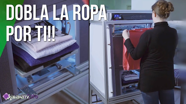 Foldimate: DOBLA LA ROPA POR TI!!