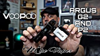 Impressive!! VooPoo Argus G2 And P2