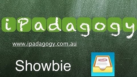 iPadagogy - App Review - Showbie Video Tutorial