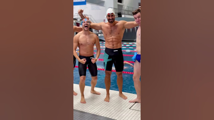 Told her I swim…