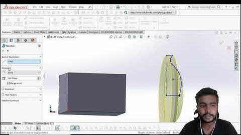 how to use Shell command in solidworks.