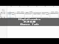【TAB】Nightahawks 米津玄師 Bass