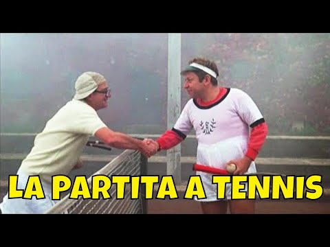 Fantozzi e Filini 🎬 La Partita di Tennis 😄😄