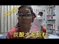 ASMR 炭酸水を飲む