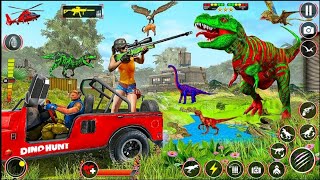 Dino Hunter 3D Gun Shooting Games - Android Gameplay 