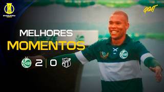 JUVENTUDE BATE CEARÁ E VENCE TERCEIRA SEGUIDA PELO BRASILEIRÃO SÉRIE B!