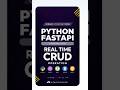 Python FastAPI Course Tamil | Real-Time Project #python