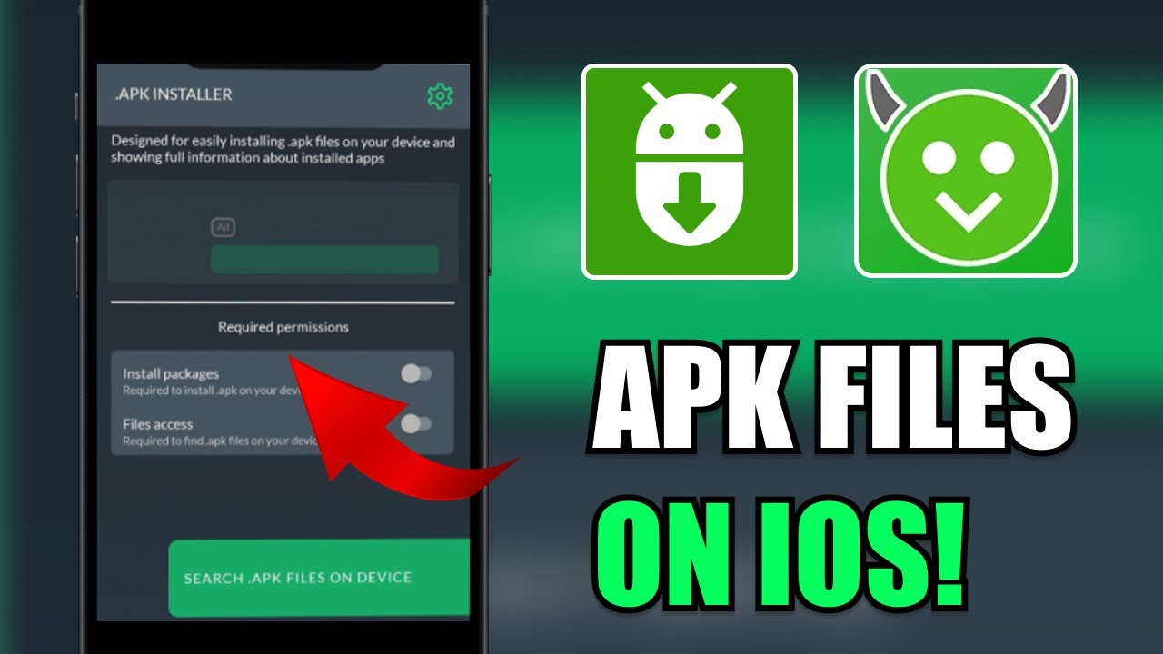 How to Download APK Files on iOS Download and Install APK Files on ...