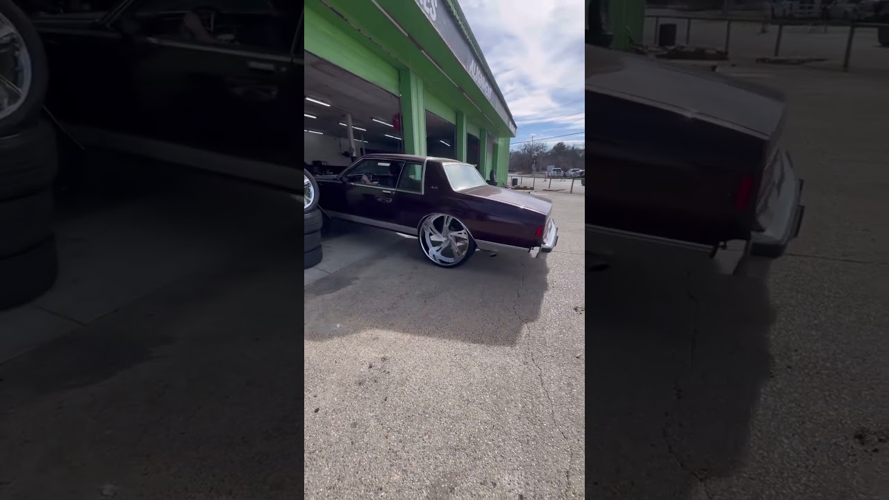 Box Chevy fatality mounted on dem grown men 28 inch’s worth