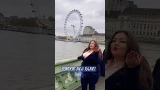 London In A Rainy Day