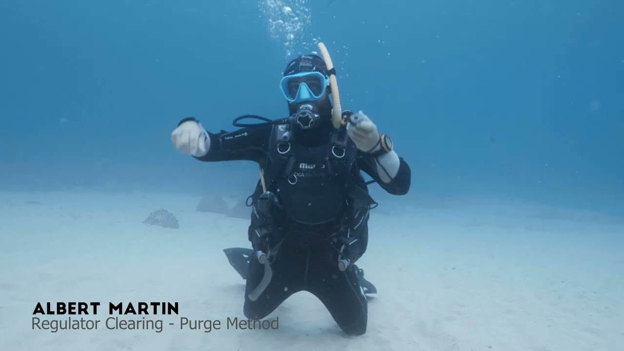 Albert Martin Regulator Clearing - Purge Method - SSI Skills Demostration