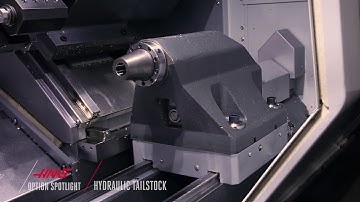 Hydraulic Tailstock - Haas Automation Option Spotlight