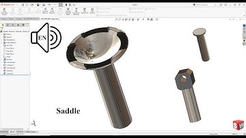 Saddle Hydraulic Jack SolidWorks Tutorial 2021! Circular Pattern step by step! Learn from Homee! :D