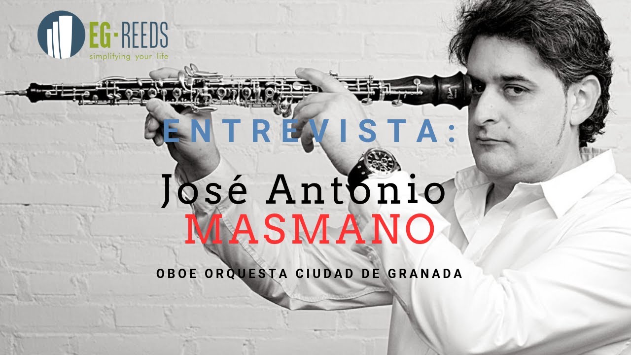 Entrevista José Antonio Masmano Villar Oboe Orquesta Ciudad de