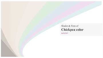 Shades & Tints of Chickpea color #efe7df A Warm Grey color #d4cdc6 #b9b3ad #f0e9e2 #f2ece6