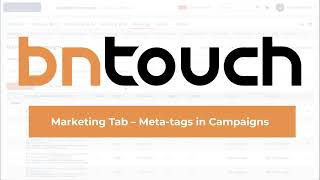 Meta Tags in BNTouch: Insert Borrower Info Into Emails (2026)