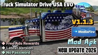 Truck Simulator Drive USA EVO | v1.1.3 | Mod Apk | Free Rewards No Ads | Gameplay screenshot 3