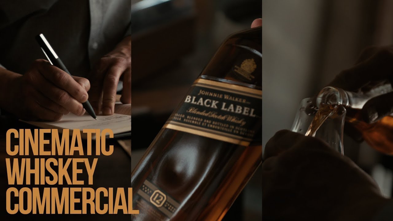 Cinematic Whiskey Commercial | Shot on RED Komodo (Johnnie Walker Spec)