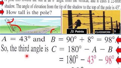 6 1 Law of Sines P Calc CW L V Pt 1